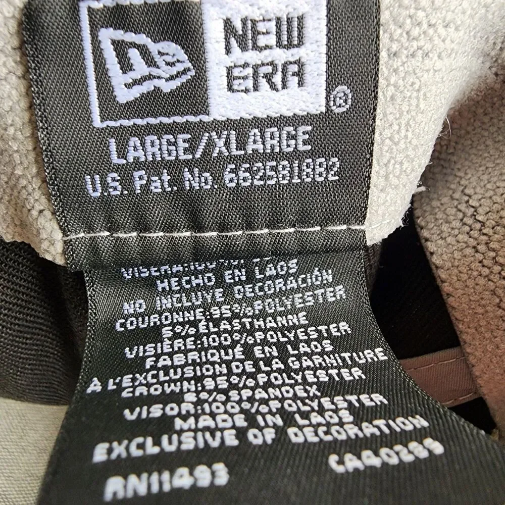 Dallas Cowboys New Era 39THIRTY Hat Cap L/XL Salute To Service Camo Black